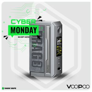 MOD - Electrónico - Voopoo - DRAG 3 MOD  - SMOKY GREY