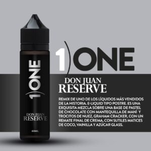 Líquido - DON JUAN RESERVE - ONE - 3mg - 60ml