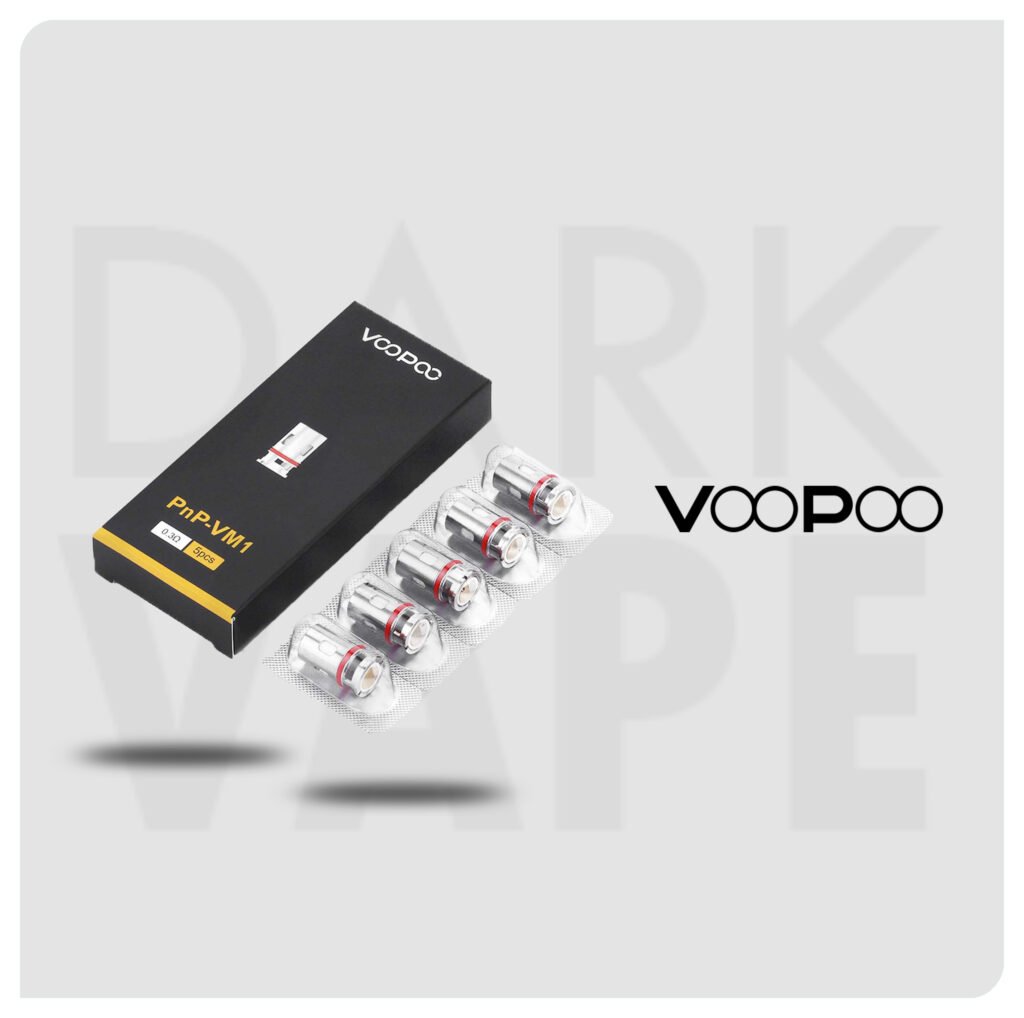 VooPoo PnP VM1 Verdampferköpfe 0,3 Ohm - 5 Stück, Mesh Coil Für Drag, Vinci, Argus Geräte
