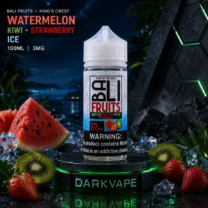 King's Crest Bali Fruits Watermelon Kiwi Strawberry Ice 100ml 3mg