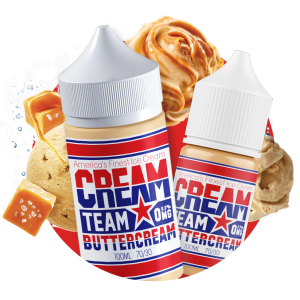King's Crest - Cream Team - BUTTERCREAM - 100ml - 3mg