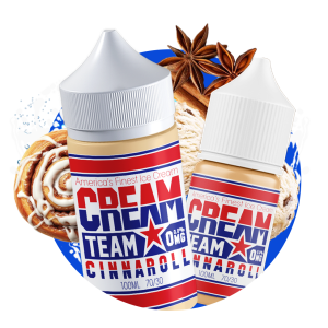 King's Crest - Cream Team - Cinnaroll  - 100ml - 3mg