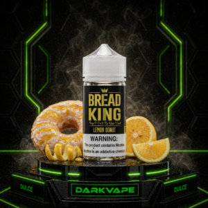 kings crest lemon donut 100ml liquido vapeo dulce postre darkvape argentina