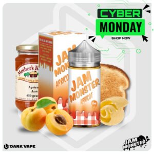 Jam Monster - Apricot - 3mg - 100ml