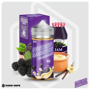 Jam Monster - Custard Blackberry - 3mg - 100ml