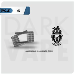ALIEN NYX 0,42Ω c/u N80 3mm x6