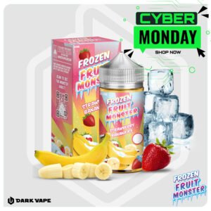 Jam Monster - Frozen Fruit Strawberry Banana - 3mg - 100ml