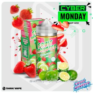 Jam Monster - Fruit Monster Strawberry Lime - 3mg - 100ml