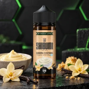 Shibumi Pudding Line Banira Custard 60ml y 120ml