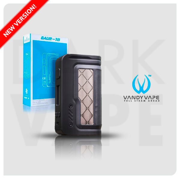 MOD - Electrónico - Vandy Vape - Gaur 18 MOD 200w - Dual 18650 - BLACK GOLD
