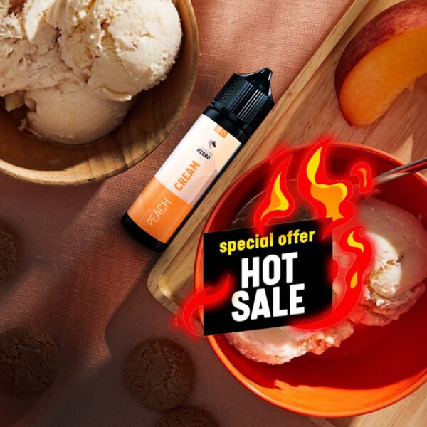 E-LIQUID - Nacional - CABALLITO NEGRO - PEACH CREAM