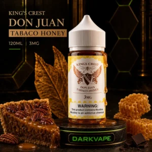King's Crest - Don Juan Tabaco Honey - 3mg - 120ml