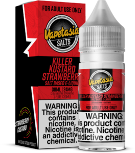 Killer Kustard Strawberry Vapetasia Sales de nicotina dulce