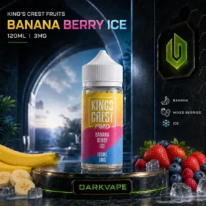 King’s Crest Fruits Banana Berry Ice 120ml 3mg