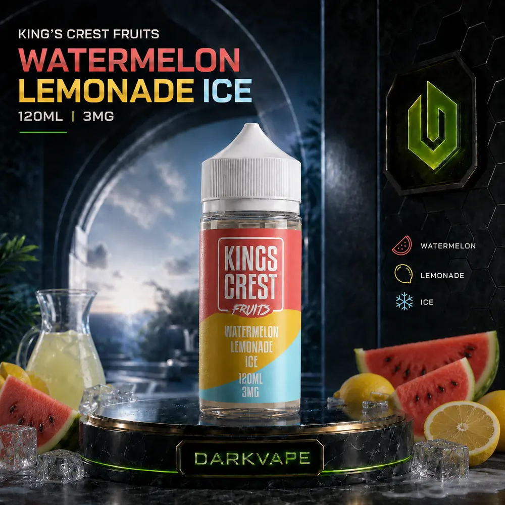 King's Crest Fruits Watermelon Lemonade Ice 120ml 3mg