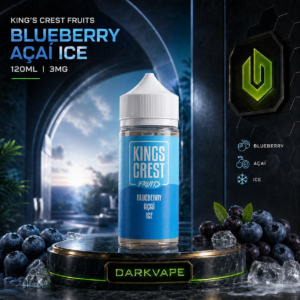 King's Crest Blueberry Acai Ice 120ml 3mg