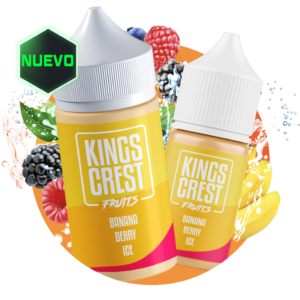 líquido freebase king´s crest Banana Berry Ice - Mentolados