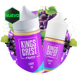 King´s Crest Fruits Sal Nic - Grape ice