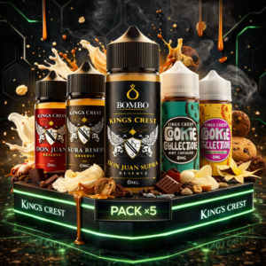 Combo Líquidos Vapeo King’s Crest x5 | Pack Premium 120ml Argentina