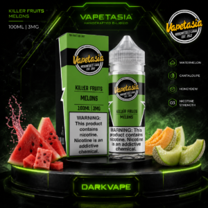 Vapetasia Killer Fruits Melons 100ml 3mg líquido Freebase de cantalupo sandía y honeydew