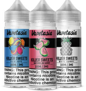 Vapetasia Killer Sweets - Watermelon Gummy Killer Sweets Group Line Up