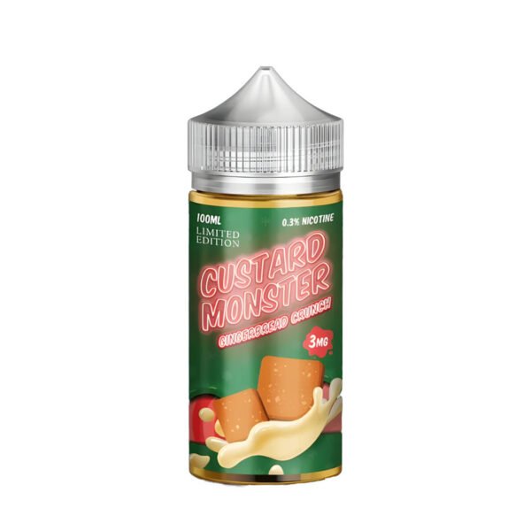 Custard Gingerbread Crunch "limited edition" - 100ml 3mg - by Jam Monster - Imagen 2