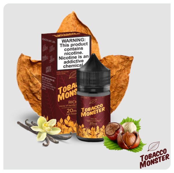Jam Monster - Rich Tobacco Monster Salt - 24mg - 30ml