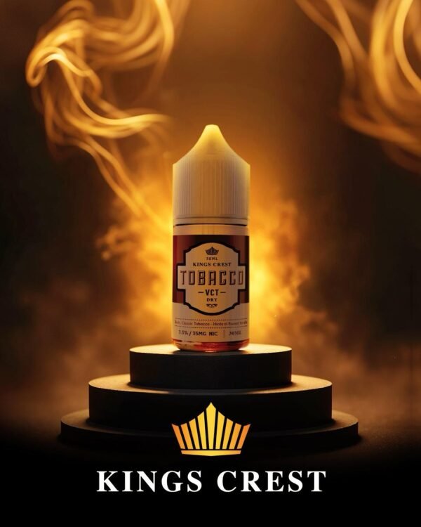 King's Crest - SaltNic - Tobacco VCT - 30ml - 35mg - Imagen 4