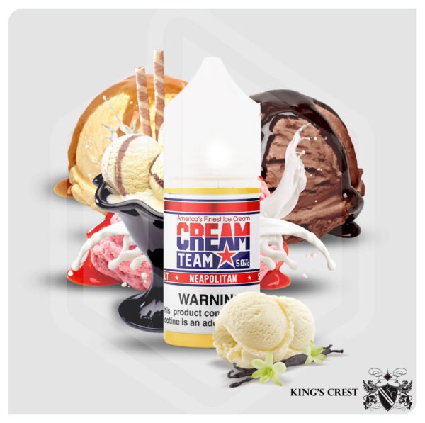 Salt Nico - King's Crest - Neapolitan - 35mg - 30ml