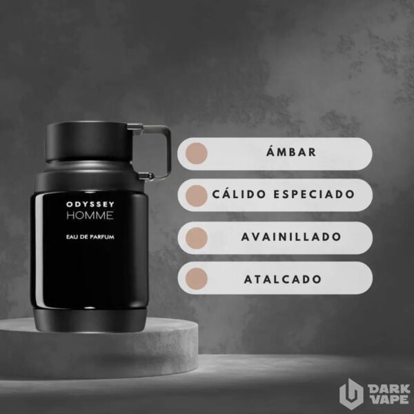 PERFUME - Árabe - Armaf - Odyssey For Men - EDP - 100ml - NEGRO - Imagen 3