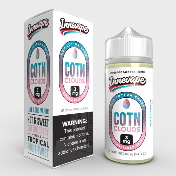 E-LIQUID - importado - Innevape - COTN Clouds - 3mg - 100ml - Imagen 2