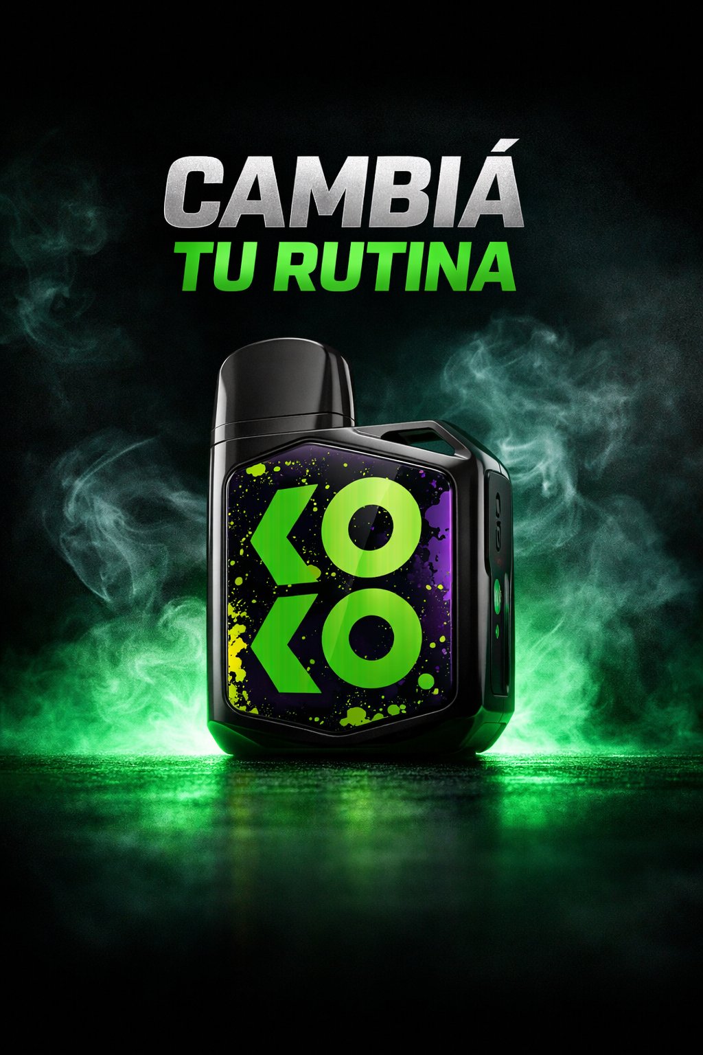 Uwell Caliburn Koko Prime pod recargable con diseño compacto