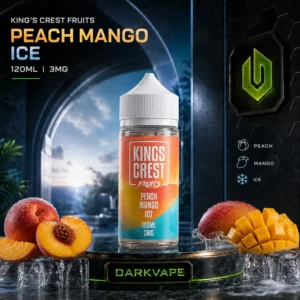 King's Crest Fruits Peach Mango Ice 120ml 3mg