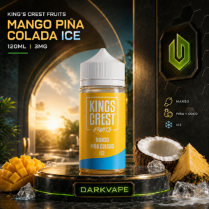 King's Crest Fruits Mango Piña Colada Ice 120ml 3mg