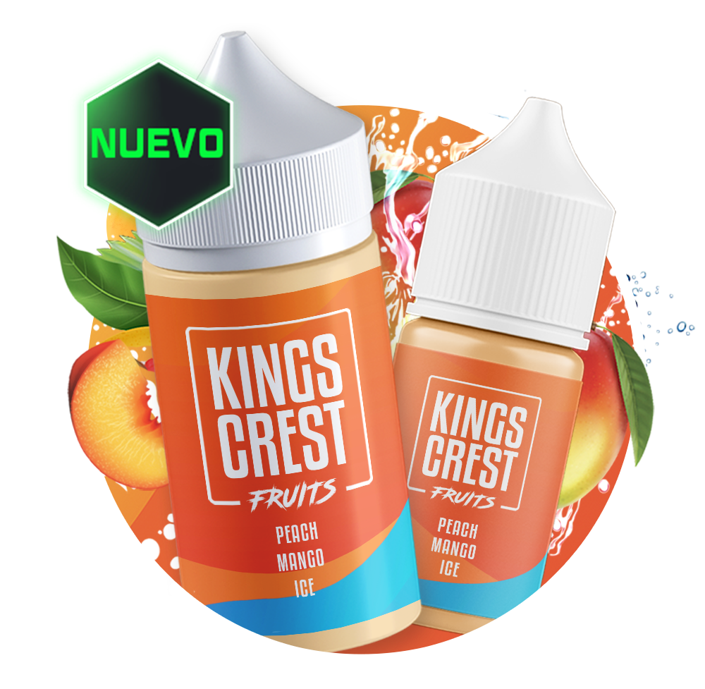 liquido Kings crest Peach Mango Ice 12ml