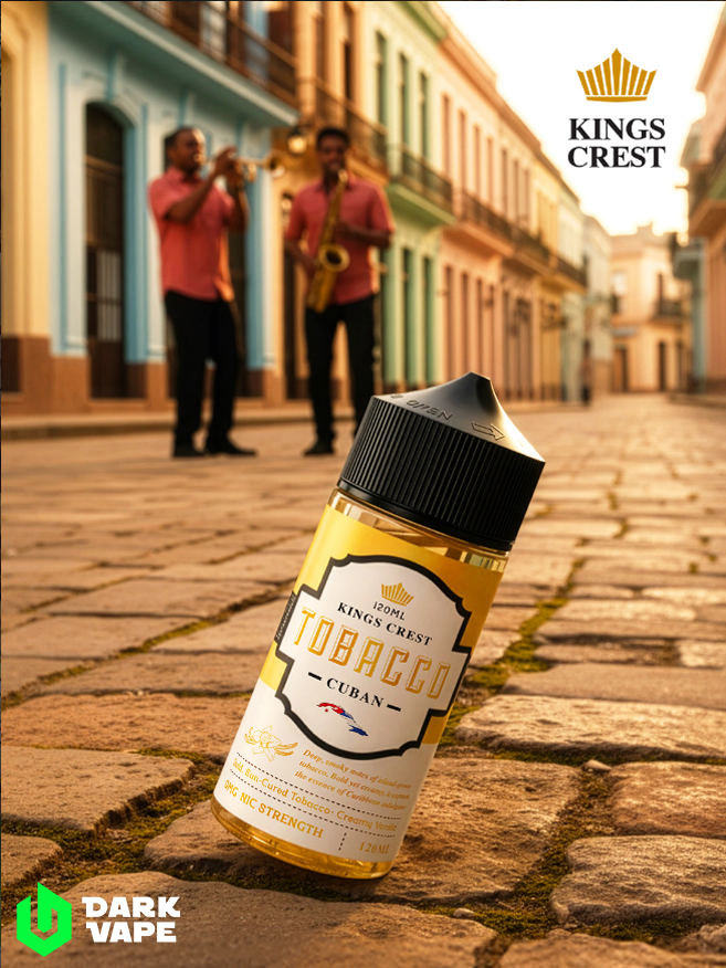 King´s Crest - VCT TOBACCO -120ml - 3mg - Imagen 5