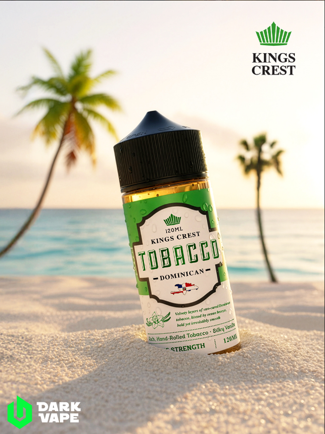 King´s Crest - VCT TOBACCO -120ml - 3mg - Imagen 6