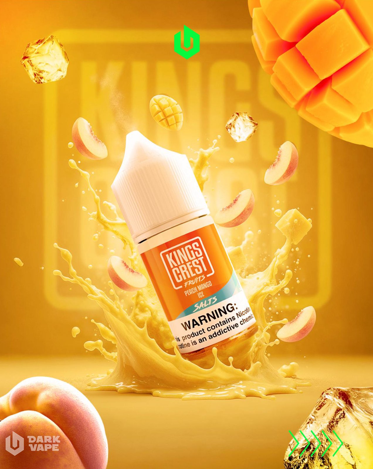 King´s Crest Sal Peach Mango Ice