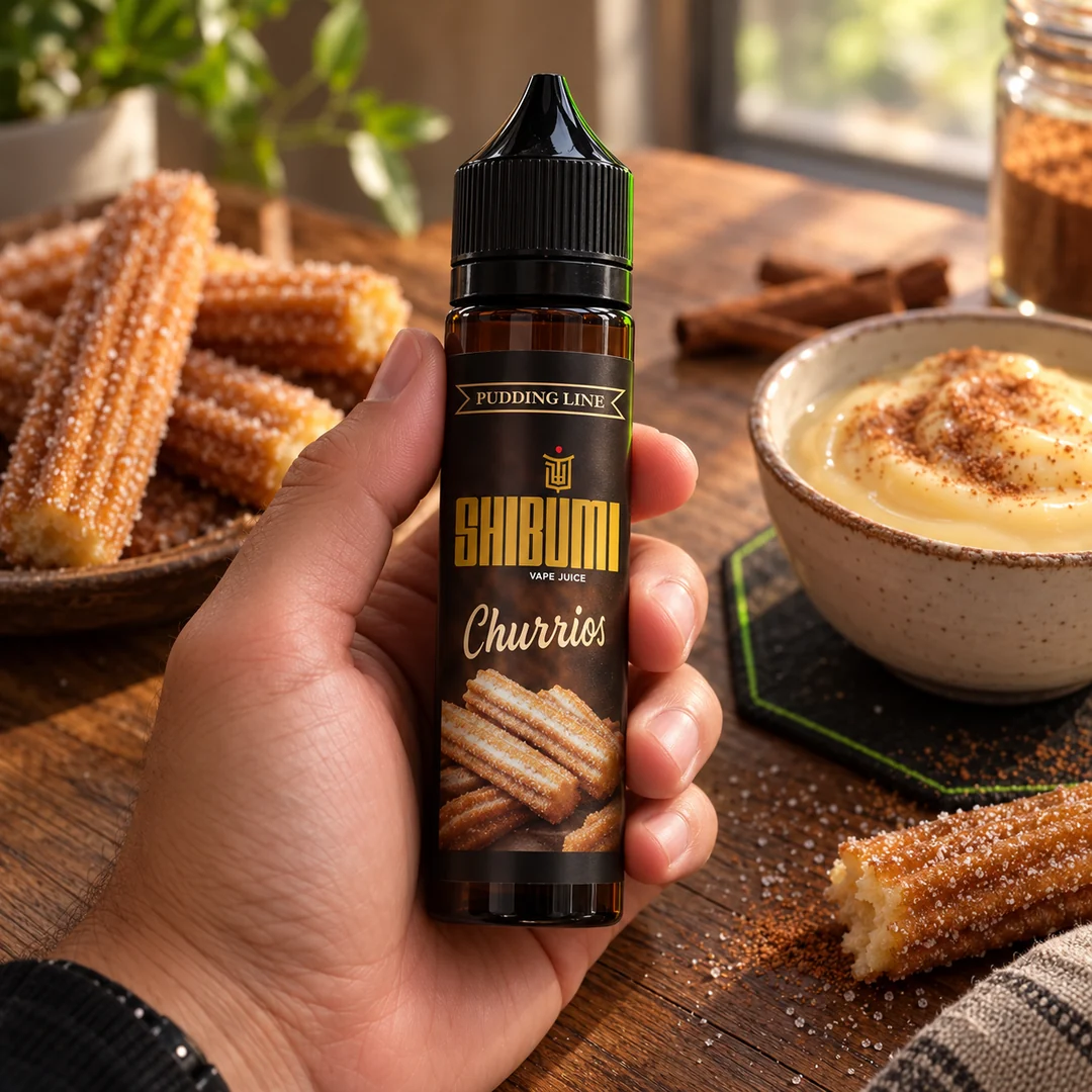 Churrios Shibumi líquido sabor masa dulce