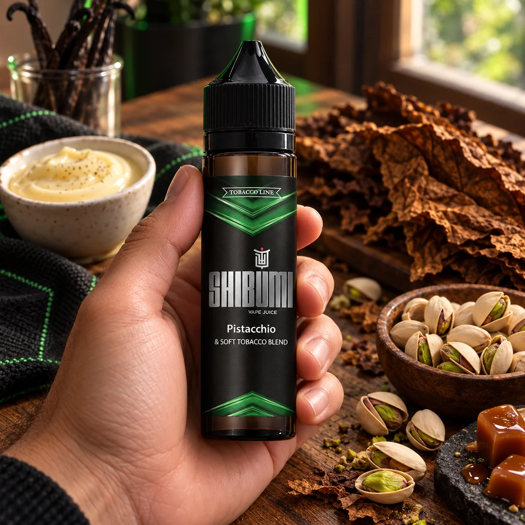 Líquido Shibumi Pistacchio Soft Tobacco Blend Tobacco Line