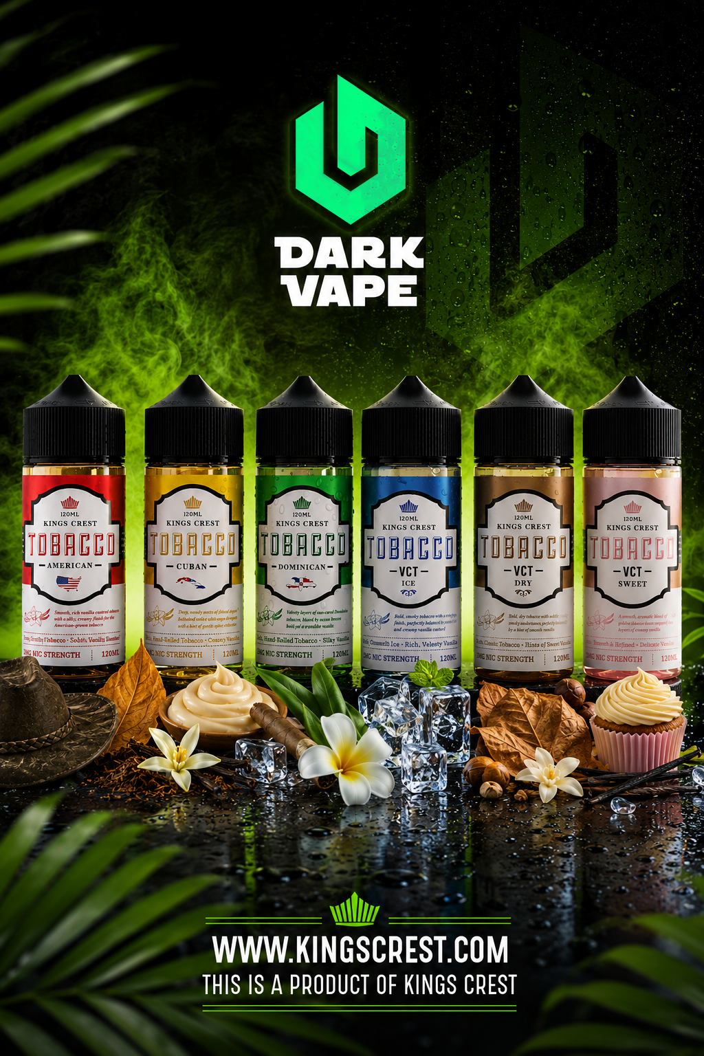 King´s Crest Tabaco Line.