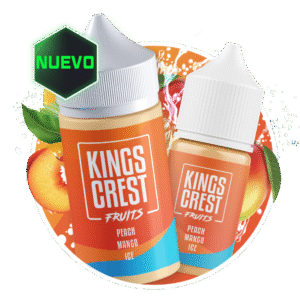 King´s Crest Fruits Sal Nic - Peach Mango Ice