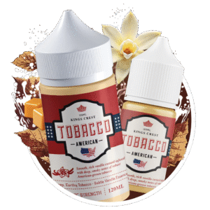 King´s Crest - VCT TOBACCO -120ml - 3mg - AMERICAN TOBACCO