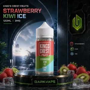 King's Crest Fruits Strawberry Kiwi Ice 120ml 3mg