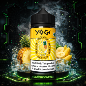 liquido yogi pineapple banana ice 100ml anana banana vapeo argentina