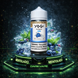 Yogi Blueberry Ice 100ml líquido freebase sabor arándanos con efecto mentolado