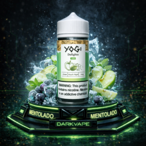 Yogi Green Apple Ice 100ml líquido freebase sabor manzana verde con efecto mentolado