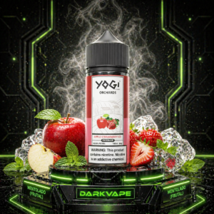 yogi orchards apple strawberry ice 100ml liquido vapeo frutal mentolado darkvape argentina