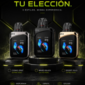 colores disponibles caliburn g4 pro koko