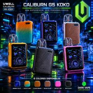 uwell caliburn g5 koko kit - 6 colores